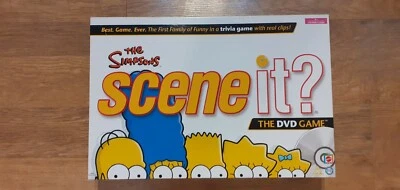 2009 The Simpsons Scene it? DVD Board Game Complete  - Image 1 of 4