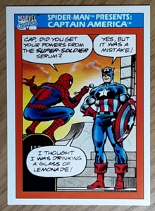 1990 Marvel Universe Card 157 CAPTAIN AMERICA. Free New Top Loader. - Picture 1 of 3