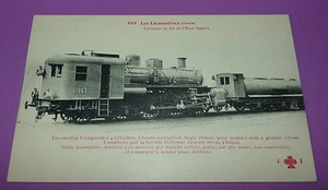 POSTCARD CPA LOCOMOTIVE TRAIN ITALIA COMPOUND ERNESTO BREDA MILAN RAIL N°269 - Imagen 1 de 1
