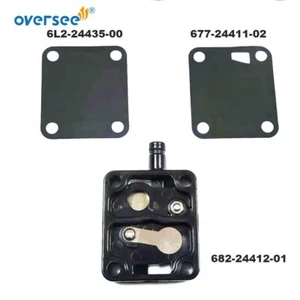 6L2 Fuel Pump Repair Kit For Yamaha Outboard 2T 15HP 25HP 682-24412 677-24411 - Picture 1 of 5
