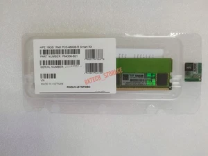 HPE 16GB P64336-B21 P64338-0A1 1Rx8 DDR5 PC5-4800 UDIMM ECC DL20 Gen11 Memory - Afbeelding 1 van 3