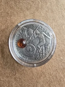 Moneda de plata Niue 1 dólar serie Ruta Ámbar Gdansk 2008 - Imagen 1 de 2