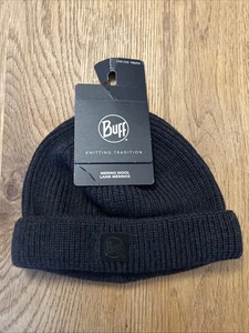 Buff Hat Merino Wool In black Size One Size Youth - Picture 1 of 5