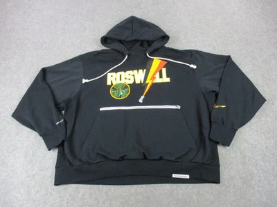 Roswell Rayguns Hoodie Mens 2XL Black Nike Standard Issue Dri-FIT ABA Basketball - image 1 of 4