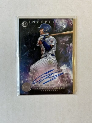 Bowman Inception Prospect 2016 automático Gleyber Torres #PA-GT automático Foto 1 de 2