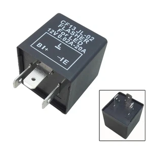 CF13 CF13JL EP34 3-Pin Car Flasher Relay Fix LED Turn Signal Lights Hyper Flash - Picture 1 of 5