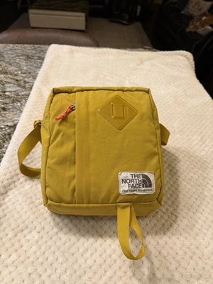 BOLSO CRUZADO DE VIAJE GENUINO The North Face s oro amarillo nf0a52vt Foto 1 de 4
