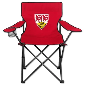 Silla de camping VfB Stuttgart silla camping plegable rojo escudo fútbol - Imagen 1 de 6
