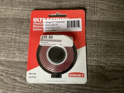 Hangar 9 UltraStripe Deep Red 1/16" HANU80120 Trim & Striping Tape - Image 1 of 2