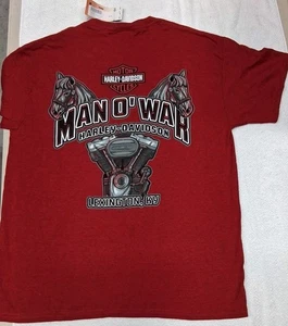 Harley-Davidson T Shirt Lexington, Kentucky Double Sided Graphic Print Men's XL - Picture 1 of 7