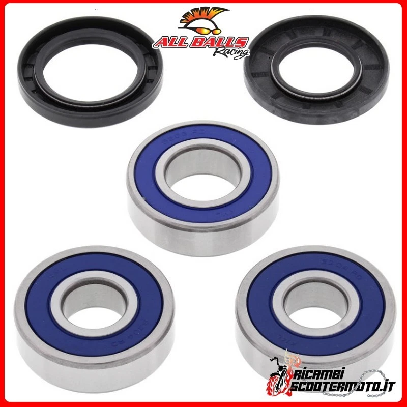 KIT CUSCINETTI RUOTA POSTERIORE ALL BALLS KAWASAKI Z 1000 2014 25-1281#5 Foto 1 de 1