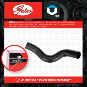 Radiator Hose fits SUZUKI SWIFT 1.2 Upper 2010 on K12B Coolant Gates 1785269L00 - Picture 1 of 2