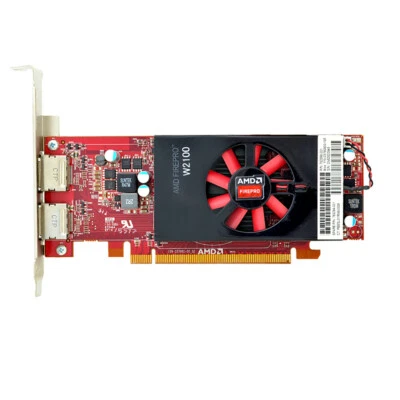 Scheda Grafica AMD Firepro W2100 2GB Low Profil DDR3 - Immagine 1 di 4