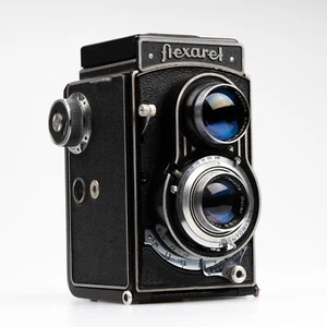 ⭐ TOP ⭐ SERVICED Flexaret IVa IV Camera TLR Czech Meopta 3.5 80 Belar Rolleiflex - Picture 1 of 17