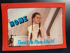  1985 Topps Return To Oz Dorothy Home STICKER card #27