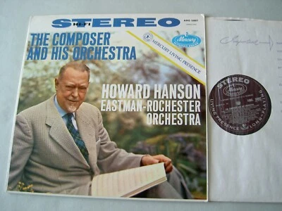 AMS 16007 HOWARD HANSON The Composer And His Orchestra vinyl LP - Image 1 of 4