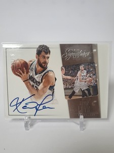 2013-14 Panini Signatures Kevin Love Auto Holo Film 12/35