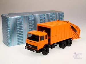 1:50 Conrad 1336 Iveco Schörling Müllwagen orange LKW Box OVP Werbemodell - Bild 1 von 11
