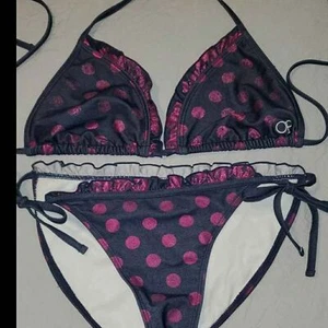 Women's Poka Dot Bathing Suit - Medium - Picture 1 of 2