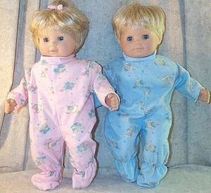 Doll Clothes Baby Made 2 Fit American Girl fit 15" inch Sleepwear 2pc Clowns - Picture 1 of 1