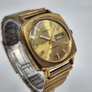 Vintage Dorset AS 7 Jewels Self Winding Watch RUNS ALL FUNCTIONS WORK - Picture 1 of 10