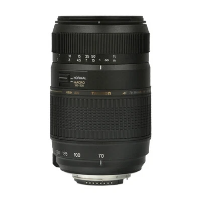 FOR PARTS! Tamron 70-300mm f/4-5.6 Di LD Macro Autofocus Lens for Nikon AF - Image 1 of 4