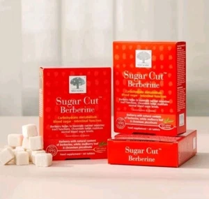 New Nordic Sugar Cut Berberine 60 Tablets helps Sugar Metabolism. - Picture 1 of 4