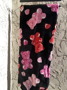 Betsey Johnson süße Gummibärchen Überwurf Decke - Bild 1 von 4