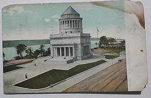 c1907 NY Postcard Grant's Tomb, New York ,Civil War posted 1908 - Imagen 1 de 2