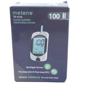 Metene TD-4116 Blood Glucose Monitoring System Kit - OPEN BOX - Picture 1 of 3