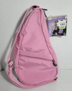 Nuevo con etiquetas Bolso Ameri Rosa Bandolera Espalda Saludable Microfibra Forro Gris - Imagen 1 de 12