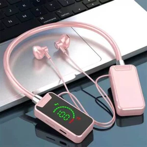 Wireless Bluetooth Neckband in ear karaoke Live broadcast Headphones Headset - Zdjęcie 1 z 22