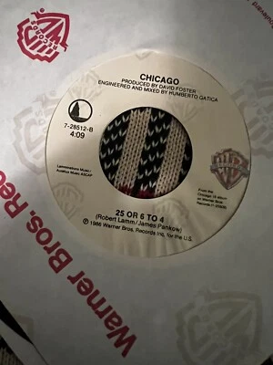 25 or 6 to 4/Chicago/1986/single/45rpm - Image 1 of 4