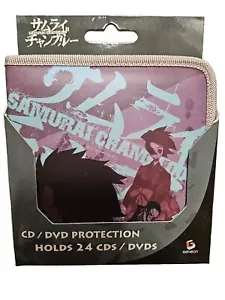 Geneon Vintage Samurai Champloo CD/DVD 24 Estuche SOPORTE Anime Difícil de Difícil de Dificultad para Stock Antiguo - Imagen 1 de 5