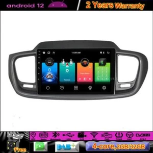 9"Android 12 Autoradio Carplay GPS SAT Navi DAB Stereo BT For KIA Sorento 14-17 - Bild 1 von 12