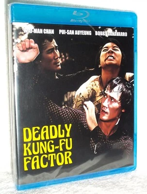 Deadly Kung-Fu Factor (Blu-ray, 2021) NEW Wai-Man Chan martial arts action fun  - Image 1 of 3