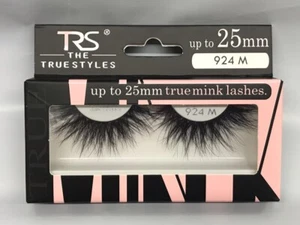 TRS TRUE MINK LASHES LUXURY 3D LASHES # 924 M LIGHT & SOFT AS A FEATHER - Picture 1 of 3