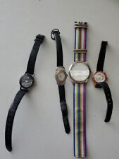 Lot Of 4 Vintage Ladies Watches. Diamond, Eastman, etc. 