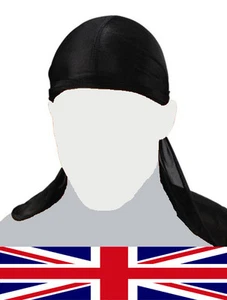 Herren Damen Durag Bandana Sports Du Rag Schal Kopf Rap Festzurrband Biker Kappe UK - Bild 1 von 3