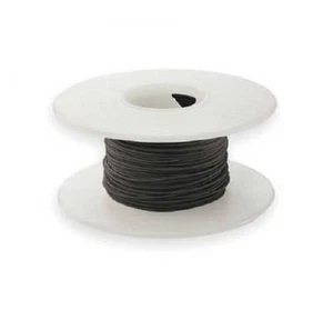 Wiremod 30 AWG Kynar Wire Wrap UL1423 plateado macizo 100 pies ¡NEGRO NUEVO! - Imagen 1 de 1