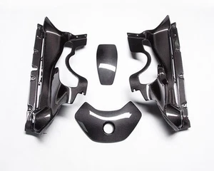 McLaren MP4-12C Carbon Fiber Engine Bay Panels 6 Piece Kit (Flat Version) - Picture 1 of 1