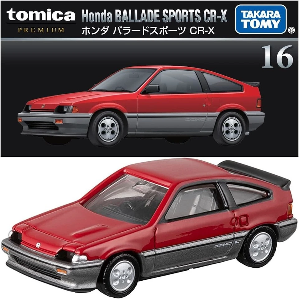 Takara Tomy / Tomica Premium No.16 Honda Ballade Sports CR-X / 1 60