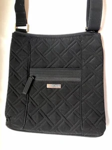 Vera Bradley Performance Twill Hipster Crossbody in Black - Picture 1 of 11