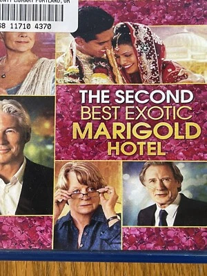 The Second Best Exotic Marigold Hotel Blu-ray Richard Gere Ex Library Foto 1 de 4