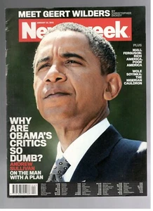 BARACK OBAMA THE LONG GAME magazine NEWSWEEK January 23, 2012 - Foto 1 di 1