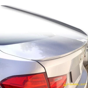 Fyralip Y23 Painted B39 Gray Trunk Lip Spoiler For BMW 3 Series F30 Sedan 12-19 - Picture 1 of 7