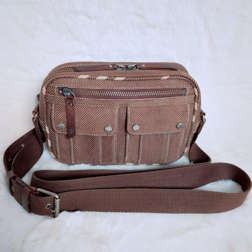 Burberry London Blue Label borsa a tracolla donna marrone motivo a quadretti