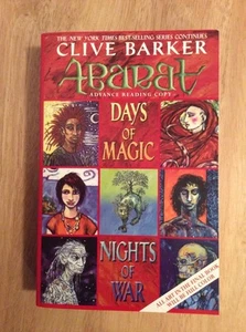 SIGNED - Clive Barker Abarat Days Of Magic Nights of War - ARC - Picture 1 of 7