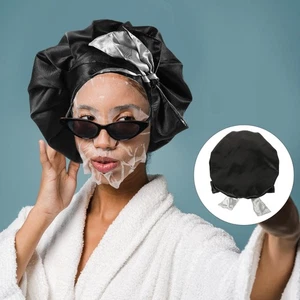 Turban Hat Bow Bonnet Nurse Man Hair Wrap for Sleeping Satin Cap - Picture 1 of 12