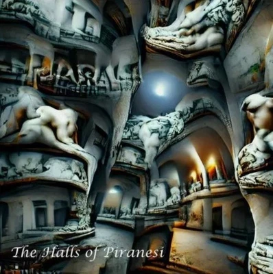 Willie Gibson – The Halls of Piranesi LP album  vinyl record on 	Gare Du Nord - Image 1 of 4